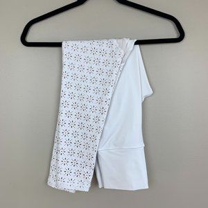 Aerie Chill Play Move White Leggings